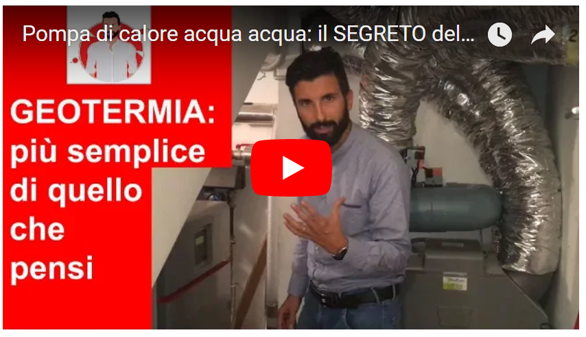 pompa di calore geotermica